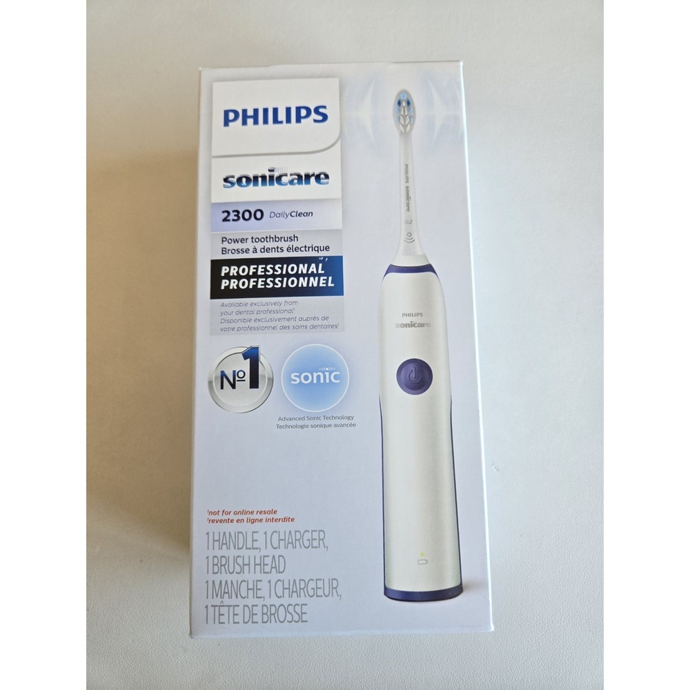 Philips Sonicare 2300 Daily Clean Professional Power Toothbrush 2 intensities